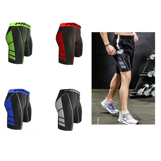 Men Compression Gym Shorts