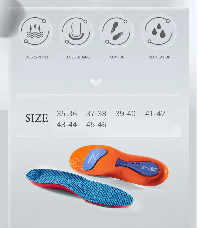 Orthotic Insole Arch Support Flatfoot Running Insoles