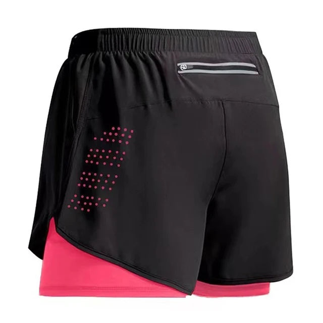 Men Sportswear Double-deck Training Short