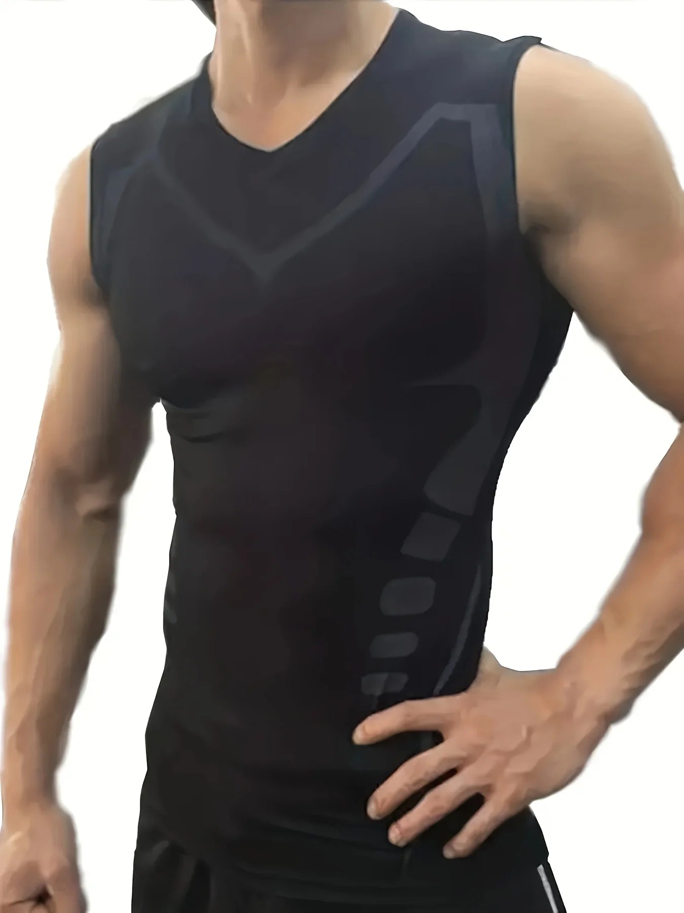 Men Sleeveless Quick Dry Compression Tank Top