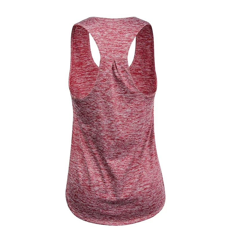 Women Sleeveless Racerback Yoga Tank Top