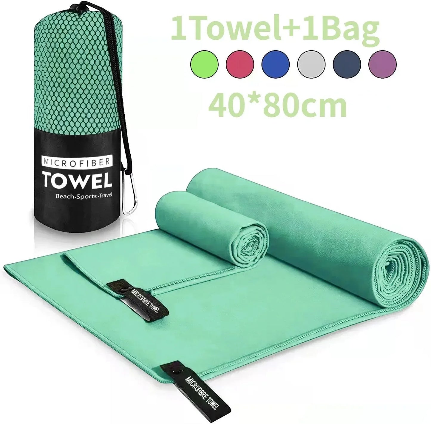 Quick-Drying Sports Towel - 40x80CM B