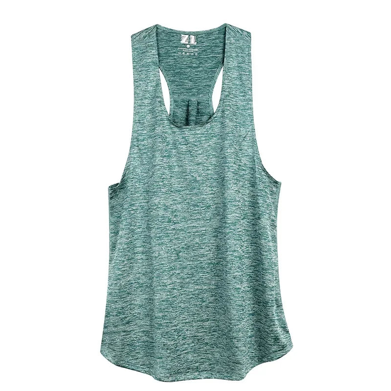 Women Sleeveless Racerback Yoga Tank Top