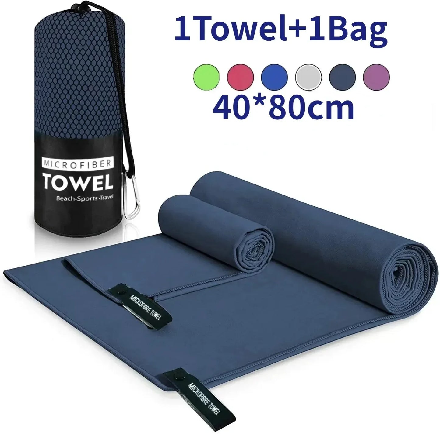 Quick-Drying Sports Towel - 40x80CM B