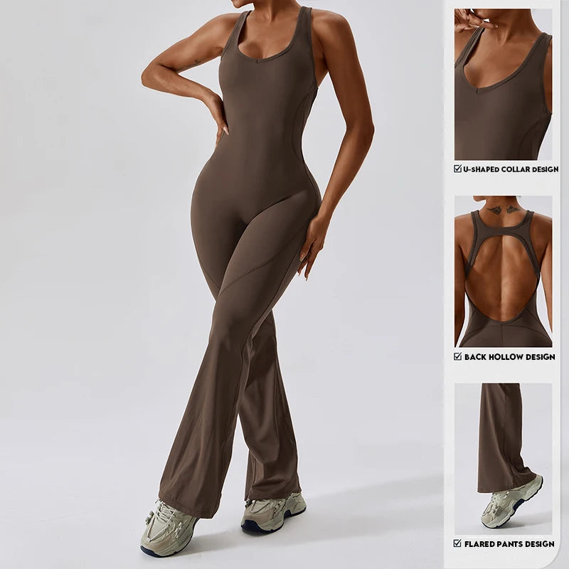 Women Sports Jumpsuit